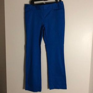 Express blue trouser pants
